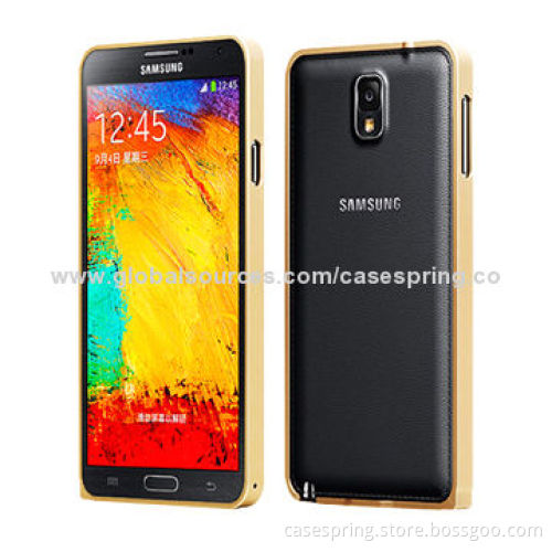 Alloy Bumper for Samsung Galaxy Note 3, Belt Buckle in the Box, Metal Bumper